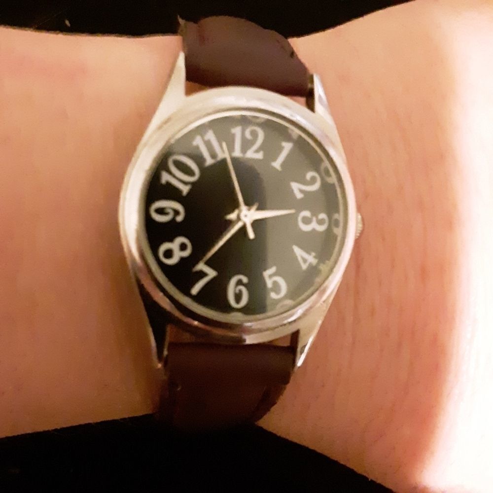 Calvin Hill Puple watch 